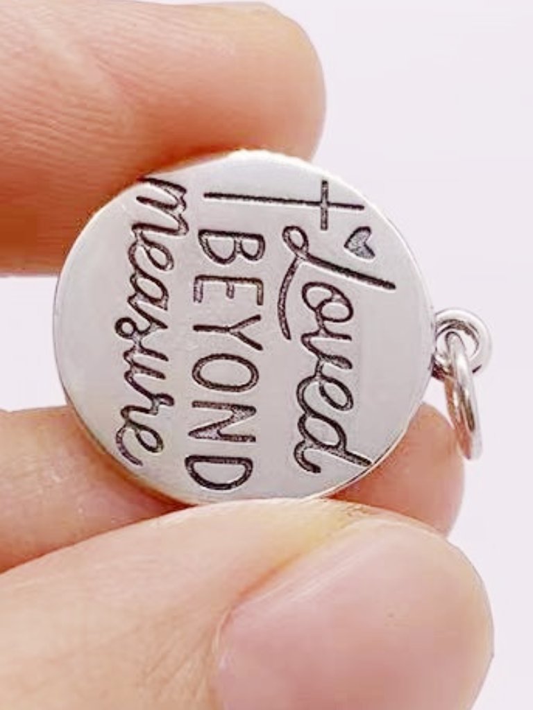 James Avery Loved Beyond Measure Charm In Sterling Silver